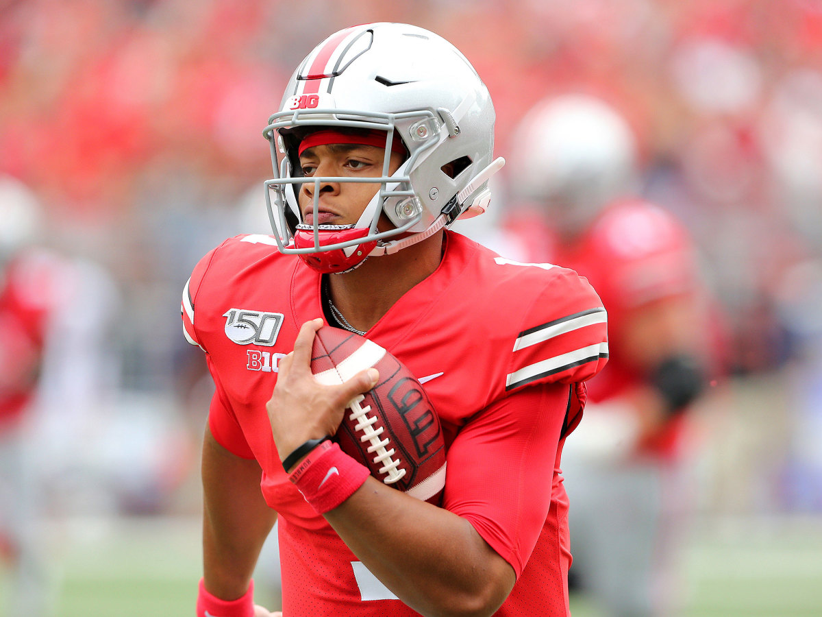 Ohio State Justin Fields touchdown